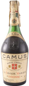 No neck label between the the royal seal label and the VSOP-label. 40° indicated, Portuguese import