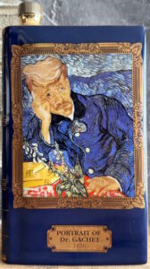 Van Gogh: Portrait of Dr Gachet; 700ml special reserve; Castel limoges special edition