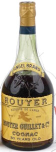 Angel Brand 50 Years Old; shape of shoulder label is different (1950s)