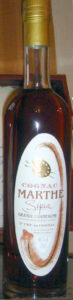 Marthe Sepia, very rare; 70cl (around 2007)