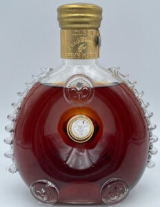 This bottle does not have a number etched on the bottom and has Baccarat Cristal on one line; 